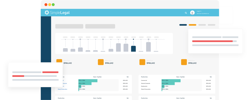 SimpleLegal Dashboard